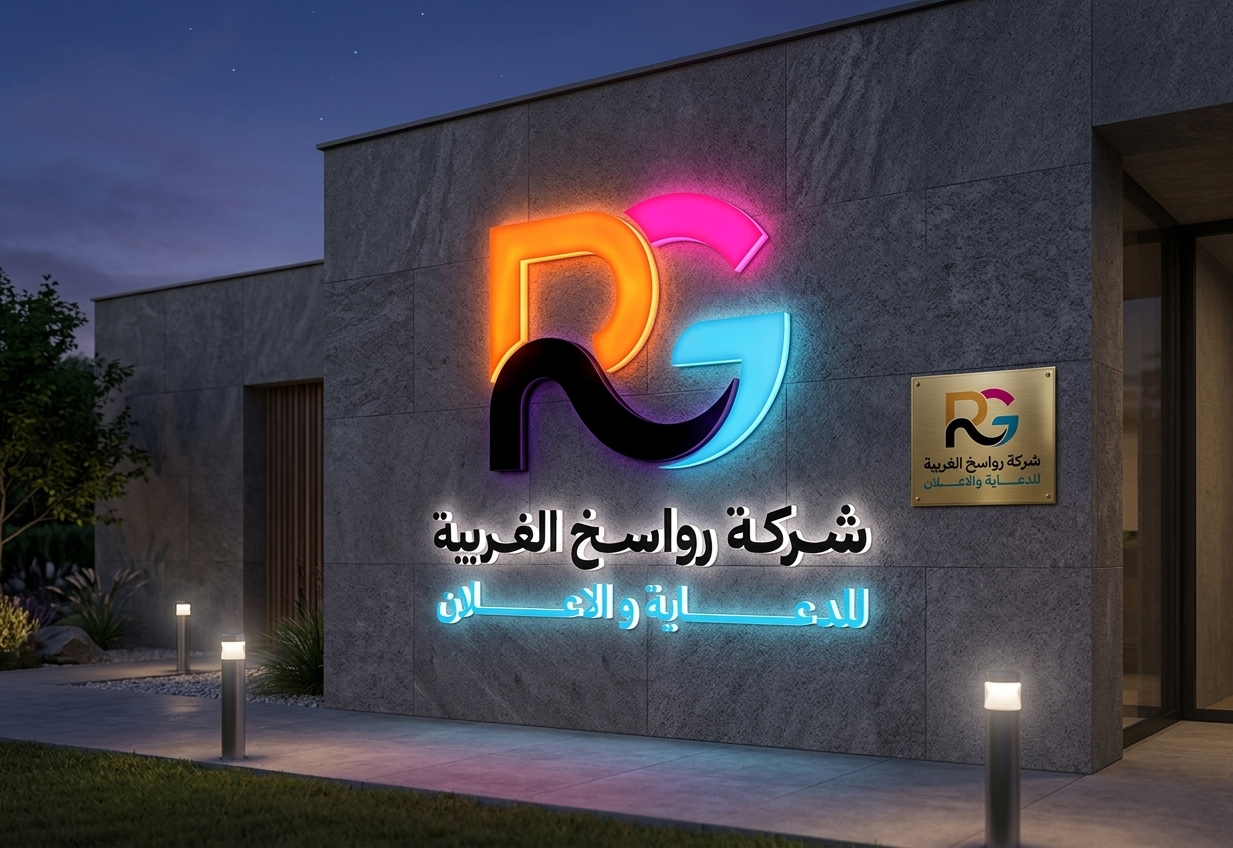 حروف مضيئة: تصنيع وتركيب احترافي في الرياض